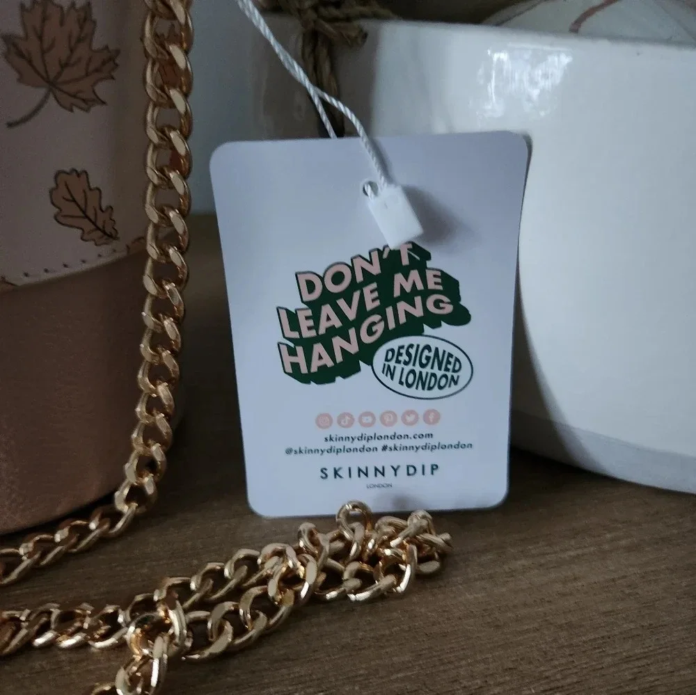 SkinnyDip Pumpkin Spice Latte Crossbody Purse - Picture 2 of 8